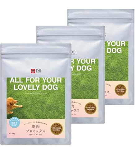 Amazon.co.jp: ドッグスタンス 鹿肉和漢 シニア 800g×3袋 食いつきいい